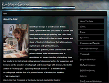 Tablet Screenshot of majorgeorge.co.uk